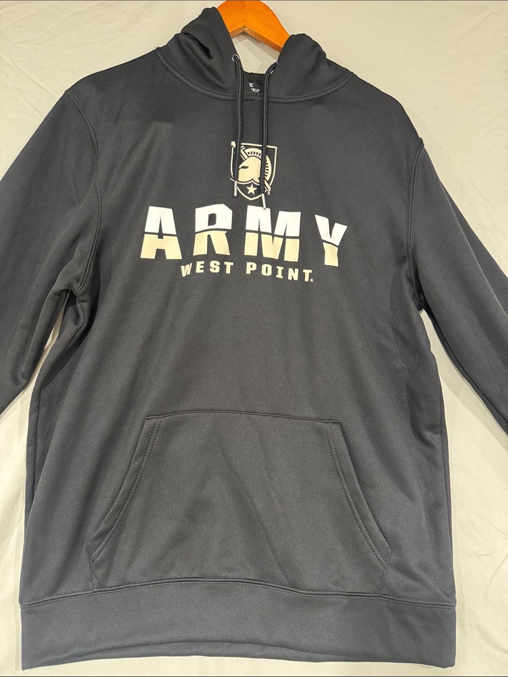 West Point Black Logo Hoodie